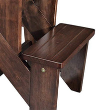 Mirui Sgabello Legno Folding Passo Sgabello Sgabello Scala Domestica scaletta Pieghevole di Legno di Gomma a Doppio Uso Multifunzionale Risparmiare Spazio, Peso 120kg Bearing
