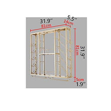 Cremagliera del vino a parete Wine Rack Holder Soggiorno creativa del vino rosso della decorazione della casa attaccatura di parete Governo del vino Mensole Bottiglia visualizzare scaffale del vino (c