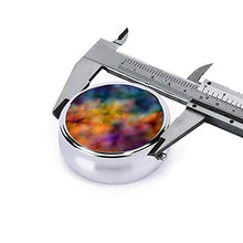 Scatola rotonda per medicina portatile, mini pillole in metallo, dispenser per pillole tascabili, borsa da viaggio, idea regalo