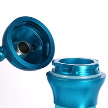 GSYH Alluminio Hookah Set, 55cm Shisha Tubi Completi Fumatori Tubo di Acqua per Il Partito di Sala,Nero