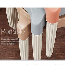 H-M-Shelf Sgabello di plastica Sgabello per la casa Sgabello per la casa Sgabello da Bagno Sgabello Antiscivolo Soggiorno Piccola Panca Scarpe da Panca Sgabello 24x24x28.8 cm, 26x26x33cm