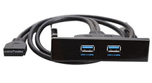SaySure - 3.5inch Floppy bay Internal 20Pin 2 Ports USB 3.0 Front Panel