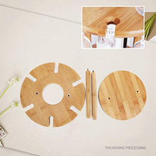 LHQ-HQ HOU Vino mobilia cremagliera bambù Piccolo Vino cremagliera Vino Legno portabottiglie Tazza Solida