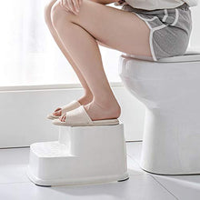 SGHH-UK WC poggiapiedi for Bambini WC WC poggiapiedi Bambino di Lavaggio della Mano Passo Passo Sgabello gabinetto alla Turca Mat Artefatto (Color : White)