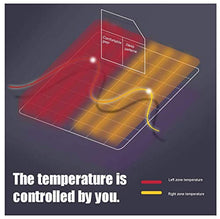 FACAI Tappetino Riscaldato per Scaldamuscoli al Ginocchio Coperte Elettriche Ad Alta Temperatura Coperta Elettrica Riscaldata Tappetino per Materasso da Letto,Grey-180X150CM