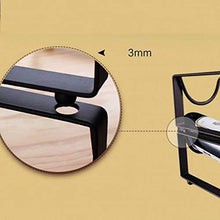 Portabottiglie in ferro da stiro, 2 strati U Space Wine Holder Rack,Salvaspazio supporto da banco per vino rosso o bianco 1 strato 2 bottiglie