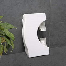 Sgabello WC Pieghevole | Sgabello da Toilette accovacciato per Bambini e Adulti | Carico Massimo 100 kg Pouf da Cucina per Bagno
