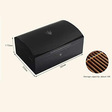 Umidificatori Humidor Armadio for Sigari Doppio Contenitore for Sigari Scatola for Sigari Cava Multistrato di Grande capacità Scatola for Sigari con Design Cavo Grande Scatola for Sigari