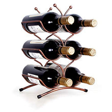 CYQ Portabottiglie Vino Semplice Scaffale per Bottiglie di Vino Armadietto per Vino Decorazione Cornice Decorazione Portabottiglie per Vino 25x16x36cm Portabottiglie per Vino Rosso