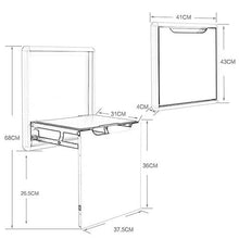 Sedia pieghevole Ingresso domestico Sedia pieghevole Sostituzione scarpe Sedia pieghevole Sgabello per scarpe invisibile pieghevole a parete Sgabello per doccia da bagno Materiale in alluminio