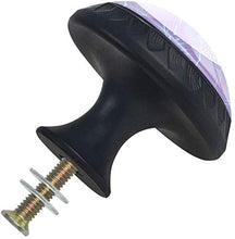 Conchiglia di cavalluccio marino viola navy viola Pomelli per Porta Set di 4 Pomelli per Mobili Manopole per Cassetti Cucina Armadio Vetro