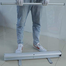 LHDQ 80x200cm Striscioni a Rullo Pull-up da Terra, Schermo igienico Trasparente, Protezione da starnuto, Schermo divisorio, Palestra, Salone, Parrucchiere, Barbiere