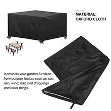 YARNOW Fodera per Tavolo da Giardino Fodera per Tavolo da Pranzo Fodera per Tavolo da Pranzo Impermeabile Fodera per Tavolo da Giardino