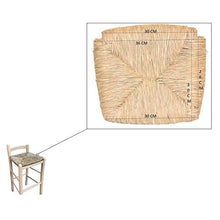 Ok Affarefatto Maddaloni Sedia Sgabello in Legno Massello H 67 Cm Grezzo da Verniciare Nuovo già Montato