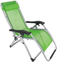 Sedie a sdraio sdraio, sedie da giardino sdraio reclinabili con Pollow Chair sdraio pieghevole reclinabile a gravità zero sedia da esterno realizzata con telaio in acciaio per piscina patio (colore: v