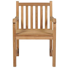 vidaXL Sedie da Giardino 2 pz con Cuscini Bianco Crema Legno di Teak