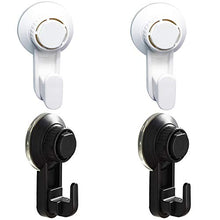 Jixista Ganci a Ventosa Gancio di Aspirazione Asciugamano Ventosa Ganci Senza Chiodo per Porte Parete Bagno Plastica Ganci Portasciugamani per Porta a Parete Finestr Ventosa Forte per Asciugamani 4PCS
