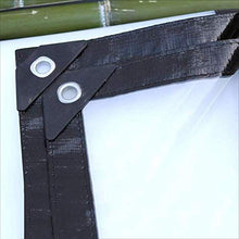 MHBGX Teloni, Telone Impermeabile Trasparente Trasparente Panno Spesso Panno Di Plastica Finestra Panno Antivento Floreale Panno Antipioggia Raccolto Pellicola per Serra,un,2 × 6 M