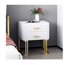 GXT WGZ- Comodino Camera Locker, Camera da Letto Comodino, Soggiorno Locker, Living Room Divano Fianco del Mobile (Color : White-b)