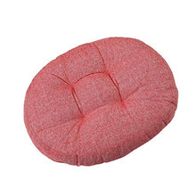 Fenteer Cuscino Pavimento Tatami Sedia ondo Sedie Morbido Cotone - Rosso
