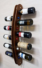 Euroshopping Cantina cantinetta rastrelliera a Parete Muro portabottiglie espositore in Legno 10 posti