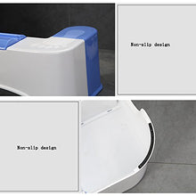 MGMDIAN Sgabello poggiapiedi | Sgabello Tozzo Tozzo dello Sgabello Tozzo dello Sgabello da Tozzo delle Donne Incinte Bambini ottomano Adulto Accessori da Bagno (Color : B)