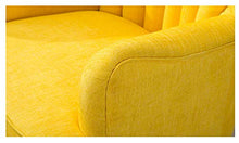 LYQZ Semplice Divano Singolo Tessuto Posteriore Sedia Divano Pigro Camera da Letto Soggiorno Ufficio Tempo Libero Comodo Sedile 77 × 52 cm (Color : Flower)