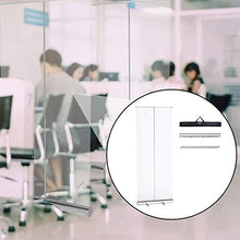 Protezione per Starnuti da Terra, Scudo da Starnuto Portatile, per Bar, Negozi al Dettaglio, Cassiere, Receptionist, 5 Dimensioni