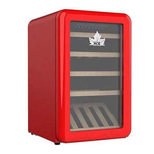 Armadio idratante a temperatura costante per sigari scatola per sigari rossa a temperatura e umidità costanti temperatura e umidità regolabili (Color : Red, Size : 44 * 47.5 * 68cm)
