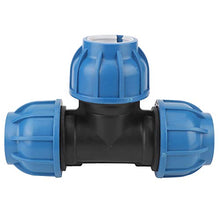 Connettore di plastica del T degli accessori 50mm del tubo dell'acqua del PE di NCONCO per il collegamento del tubo