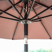 YDDZ Ombrelloni da Esterno Ombrelloni da Giardino Design Umanizzato Robusti e Durevoli Anti-ultravioletti Utilizzati per Balconi Terrazze e Giardini Rotondi
