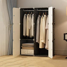 Armoire - Armadietto modulare da appendere, ideale per riporre libri, giocattoli, asciugamani, ecc., metallo, 75x47x111cm