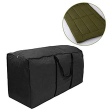 Earlyad Borsa per Cuscino per mobili con Cerniera e Maniglie in Tessuto Antipolvere Impermeabile per Natale all'aperto per l'archiviazione all'aperto e al Chiuso Aiuta a Mantenere in Ordine Charming