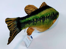 GABY Fish Pillows - Cuscino a forma di pesce persico, in poliestere, multicolore, medio