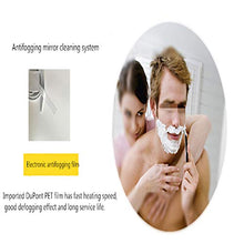 HL LED luce specchio bagno specchio touch sensore impermeabile e anti-appannamento φ70cm, adatto per hotel bar bagno-bianco-50CM