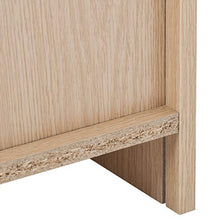 WGYDREAM Comodino Comodino Cassettiera in Legno di Quercia con Gambe in Metallo Armadio Comodino Armadietto Fisso per Backplane per Camera da Letto, Bagno, Soggiorno