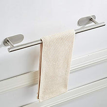 ZYDJ Bagno Adesivo Porta Salviette Acciaio Inox Portasciugamani, Acciaio Inossidabile, Finitura Lucida, Portasciugamani da Parete (40cm, 50cm, 60cm) 60CM