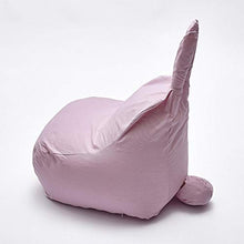 JIAHENGY Posti per Bambini Imbottito e Rivestito，Divano per Bambini, Divano Imbottito per Bambini, Comoda Sedia per Bambini con Orecchie di Coniglio-Rosa