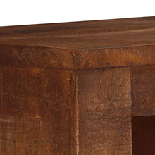 FAMIROSA Credenza con 3 Cassetti 40x30x130 cm Legno Massello di Mango