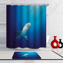 LIYAN Combinazione Bagno. Immagini Chiare E Colori Vivaci Rendono Il Tuo Bagno Pieno di Vita. Accessori da Bagno. Animali Marini. Squalo.