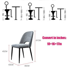 yunyu Sedia da Ufficio,Sgabello da Bar Alto e Minimalista Moderno, Altezza 45 cm (18 Pollici), Cuscino in Pelle Artificiale con Struttura in Ferro, Nero, per ristoranti, Bar, caffè, Reception