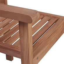 vidaXL Sedie da Giardino 2 pz con Cuscini Crema Massello di Teak