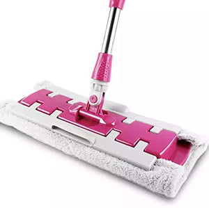 WAMSY Mop Mop Piatto 360 Mop Pulizia Facile Cubo Polvere Mop Magico Mop Facile Mop in Microfibra