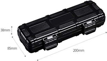 Gymqian Prodotti per la Casa Portatile Viaggio Portatile Cedar Legno Custodari Di Sigaro, Sigaro Impermeabile Sigillato Humidor con Umidificatori, Scatola Umidificatrice Armadio Idr