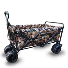NIUYUANNN Carrello Pieghevole, Carrello da Campeggio A 4 Ruote, Giardino Esterno Portatile E Carrello Fai da Te (Colore : C)