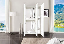 FELVER CASA & CO SRL Armadio 3 Ante Bianco FRASSINATO
