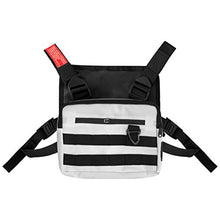 Dan&Dre Tasca sul Petto, Borsa da scalatore, Borsa da Petto Piccola per Esterno Streetwear Strap Tasche sul Petto per Gilet per Uomo Donna Tasca sul Petto Sportiva