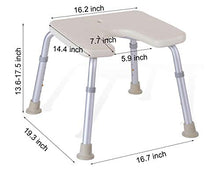 TLMYDD Sgabello da Bagno Sgabello da Bagno a Forma di U Sgabello da Bagno Sgabello da Bagno