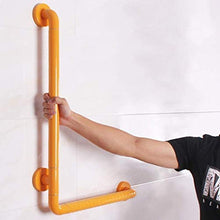 Maniglioni da Bagno Doccia bracciolo, a Forma di L Grab Bar Wall Hanging Bagno corrimano igienici Doccia Maniglia Senza Barriere for Anziani disabili Accessori da Bagno