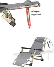 Lettini prendisole Reclinabili, Reclinabile Leggero oversize XL Sedia reclinabile Zero Gravity Chair, Pieghevole e reclinabile Lettino prendisole con cuscino per la testa Sedie a sdraio Sostituzione c